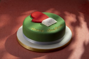 Almond Cake - Merry Christmas