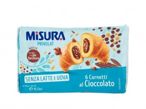 Misura Lactose Free 6 Chocolate Cornettos
