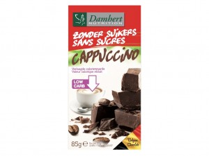 Damhert Without Sugars Chocolate Tablet - Cappuccino