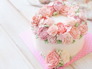 Birthday Cake - Wreath